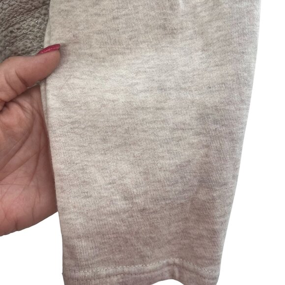 Sunday for Anthropologie Open Front Cardigan BGE SLVR Thread Blend Shimmer W 2X - Picture 8 of 10